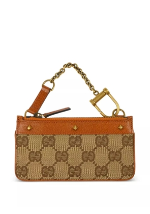 Gucci Pre-Owned monogrammed canvas wristlet - Brown