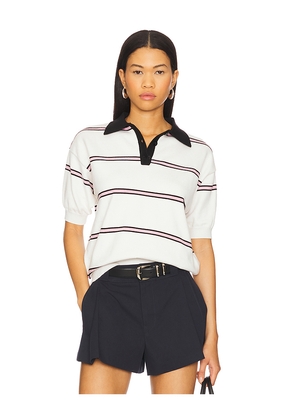 ALL THE WAYS Francesca Polo Top in Ivory. Size XS. Also in M, S.