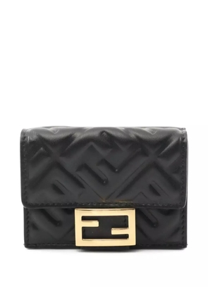 Fendi Pre-Owned 2020s micro Baguette wallet - Black