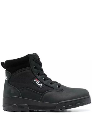 Fila Grunge lace-up ankle boots - Black