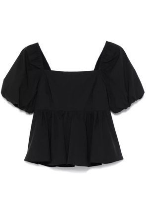 Maje puff-sleeves blouse - Black