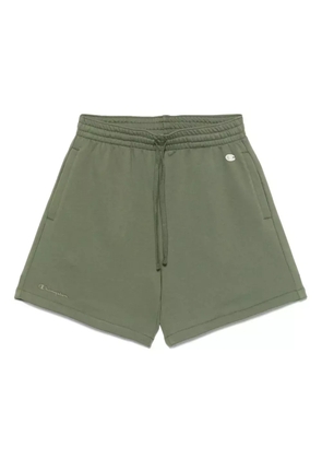 Champion logo-patch shorts - Green