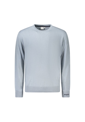 Pepe Jeans Blue Cotton Sweater - S