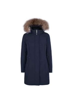 Yes Zee Blue Nylon Jackets & Coat - S