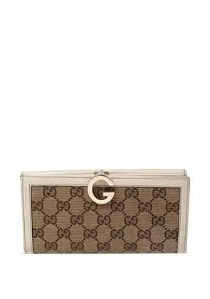 Gucci Pre-Owned G-logo wallet - White