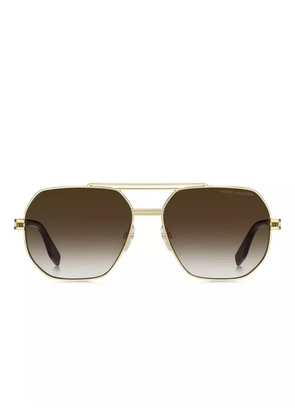 Marc Jacobs Eyewear pilot-frame sunglasses - Gold