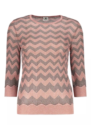 Missoni zigzag-woven top - Pink