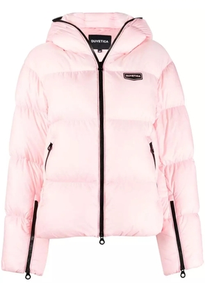 Duvetica long-sleeve padded jacket - Pink