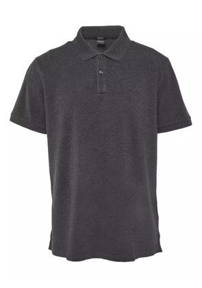 BOSS Pre-owned cotton polo shirt - Grey