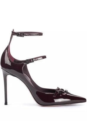Le Silla Morgana patent-leather pumps - Red