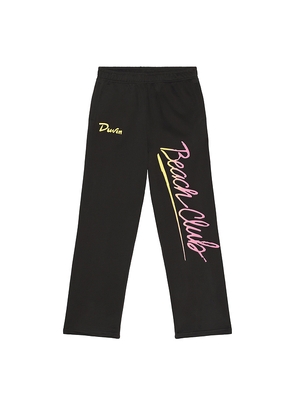Duvin Design Beach Club Wide Leg Sweatpants in Charcoal. Size S. Also in L, M, XL/1X.