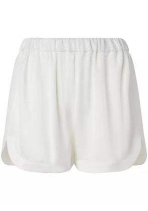 PINKO elasticated-waistband shorts - White