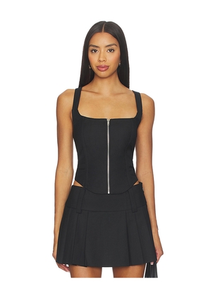 BY.DYLN Salone Top in Black. Size XS. Also in L, M, S, XL.