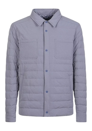 Herno button-up down jacket - Blue