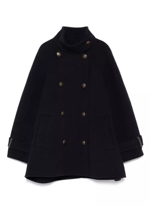 Brunello Cucinelli double-breasted coat - Blue