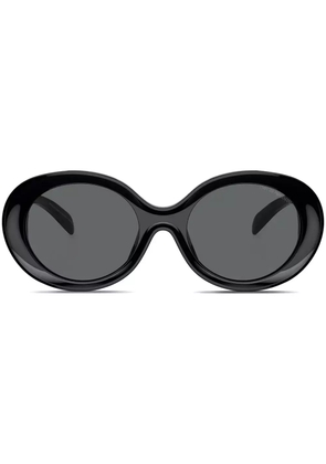 Emporio Armani round-frame sunglasses - Black