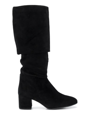 Hogl folded ankle boots - Black