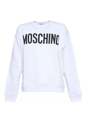 Moschino logo-print sweatshirt - White