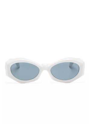 Versace Eyewear oval-frame sunglasses - White