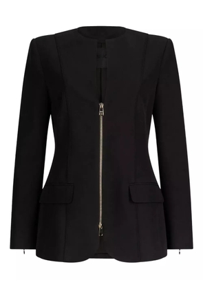 LIU JO V-neck zip-front jacket - Black