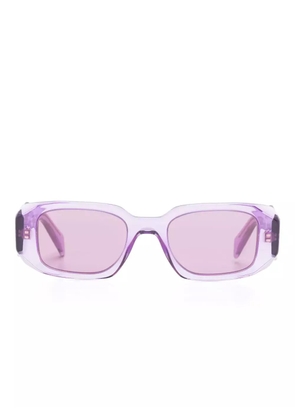Prada Eyewear Symbole rectangle-frame sunglasses - Purple