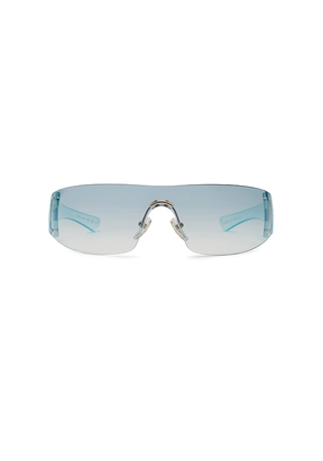 Gucci Leonie Sunglasses in Baby Blue.