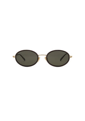 Gucci Round Sunglasses in Black.