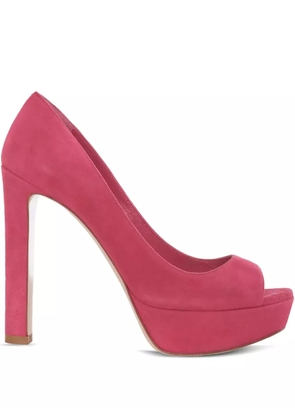 Miu Miu Pre-Owned 120mm suede pumps - Pink