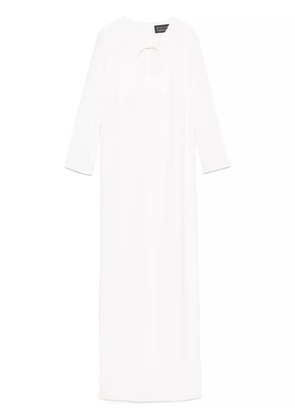 Gianluca Capannolo Jean maxi dress - White