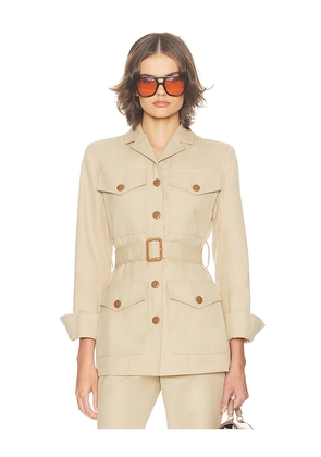 Helsa The Leisure Suit Jacket in Tan. Size XS. Also in L, M, S, XL.