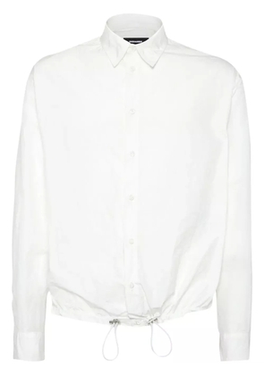 DSQUARED2 superlight drawstring shirt - White
