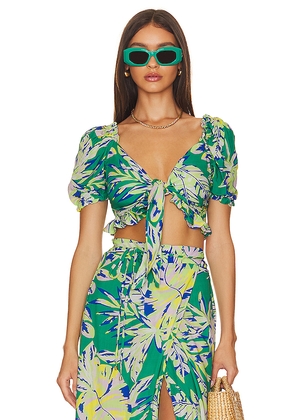 Maaji Allie Crop Top in Green. Size S. Also in L.