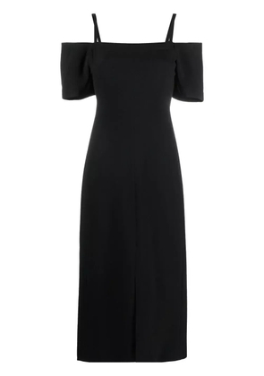 Victoria Beckham off-shoulder midi dress - Black