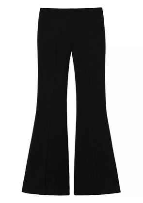 TWINSET crêpe flared trousers - Black