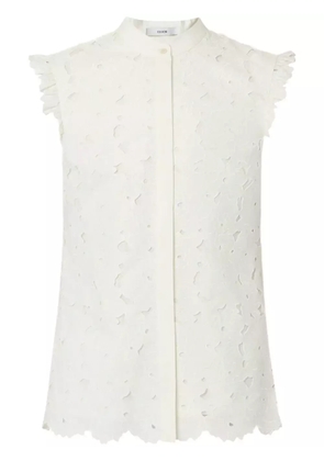 ERDEM ruffle-detailing shirt - White