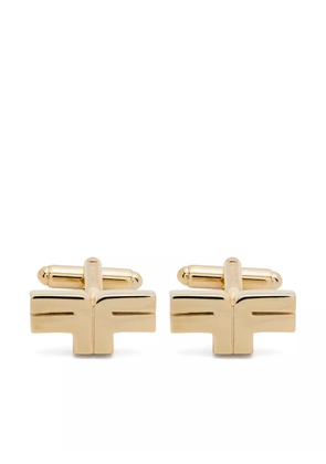 FURSAC logo-plaque cufflinks - Gold
