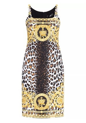 Versace Medusa-printed dress - Black