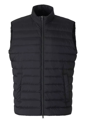 Herno quilted high-neck vest - Blue