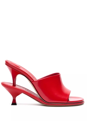 Jacquemus 110mm Les Doubles mules - Red