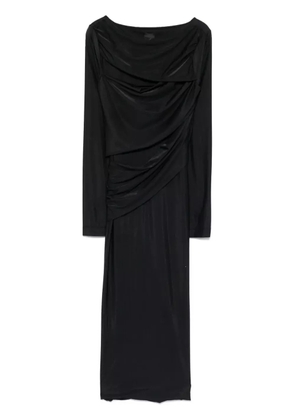 PINKO gathered dress - Black