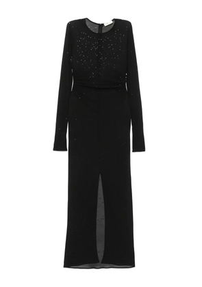 Blumarine sheer maxi dress - Black