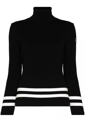 Fusalp Judith ski knit turtleneck jumper - Black