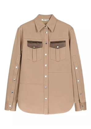 Ports 1961 flap-pockets shirt - Neutrals