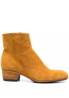 Pantanetti 40mm suede boots - Yellow