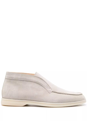 Scarosso Leonardo suede boots - Neutrals