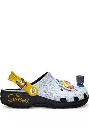 Crocs Classic Clog 'The Simpsons Intro Sequence' sandals - White