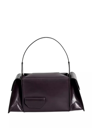 Merryl Tielman Barbara leather shoulder bag - Purple
