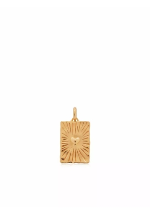 Monica Vinader Talisman heart pendant - Gold