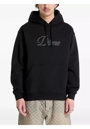 dime cursive logo hoodie - Black