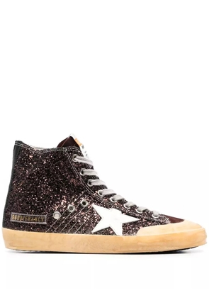 Golden Goose Francy high-top sneakers - Brown